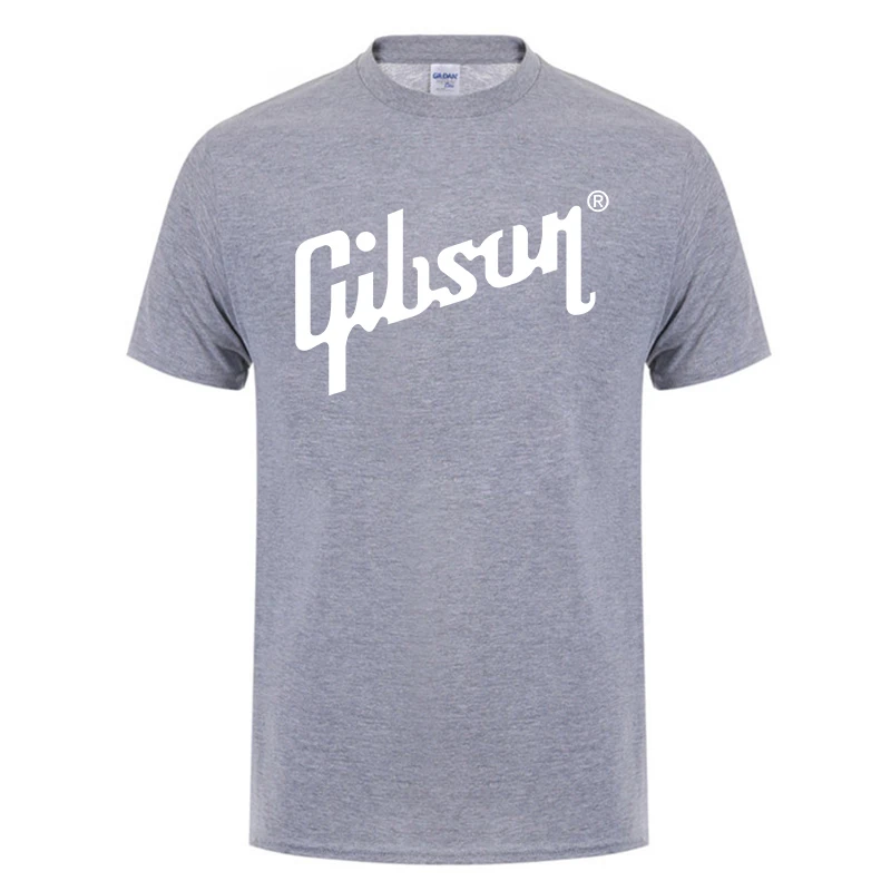 Крутая летняя новая футболка Gibson, Мужская хлопковая футболка с круглым вырезом, Мужская футболка с коротким рукавом, хип-хоп Homme, футболки, топы, Camisetas Hombre