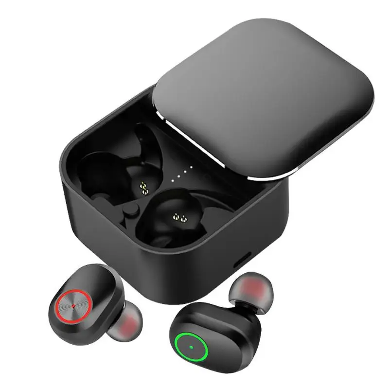 T2 TWS Беспроводные Bluetooth 5,0 наушники клавиатура двусторонние звонки носить удобные стерео наушники гарнитура с микрофоном