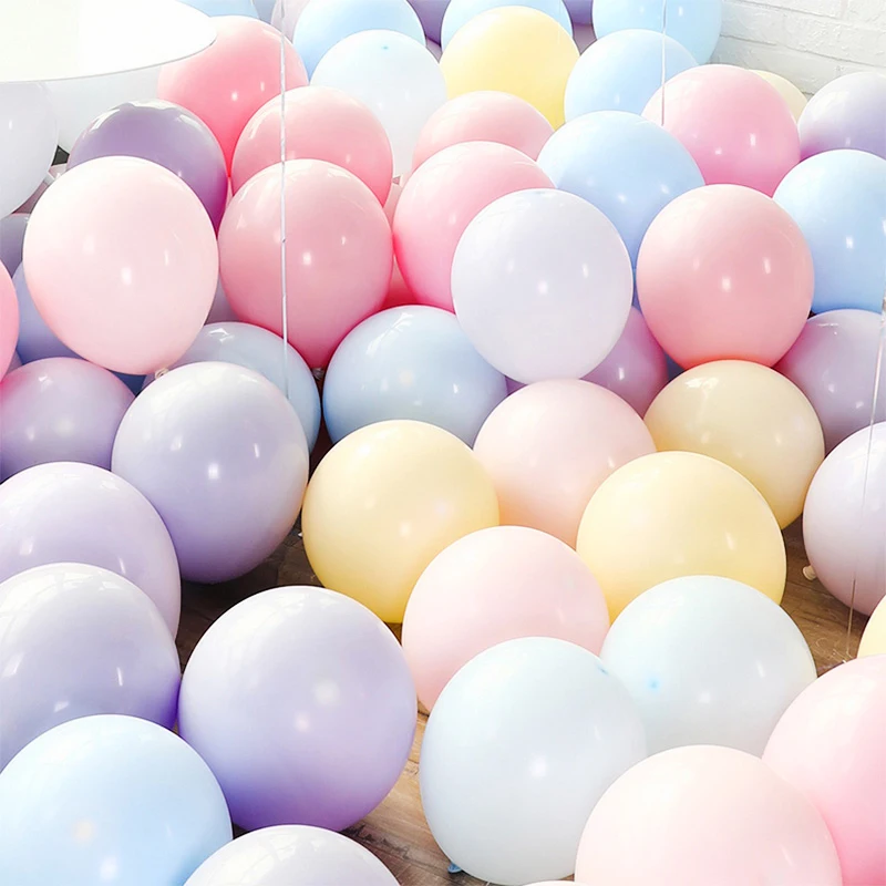 100 шт воздушные шары в виде Макарон конфетного цвета globos свадебный фон для детей день рождения Декор день рождения шары из латекса для детского шоу