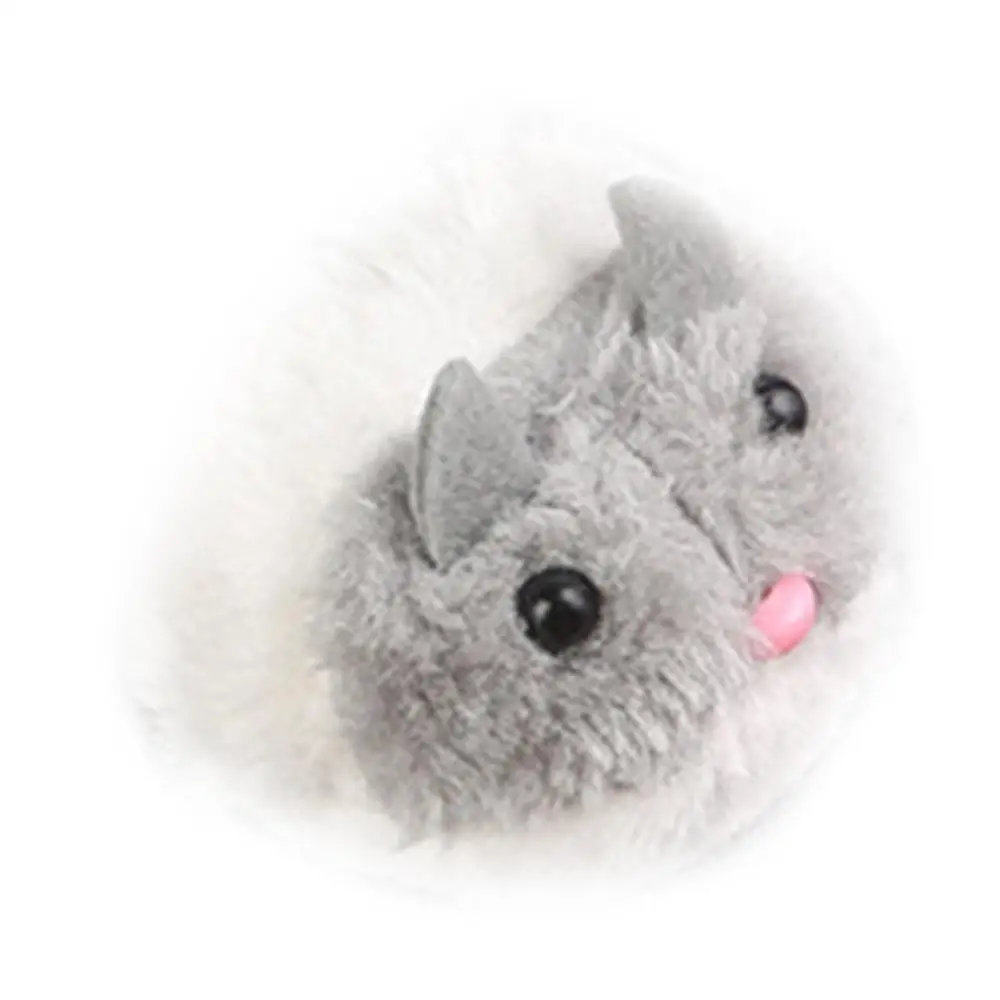 Gray Встряхните пухленькую крысу Забавный Кот Игрушка Кошка плюшевая ручная Интерактивная Поставка игрушек для домашних животных профессиональная мода портативные Jouets pour animaux - Цвет: Gray