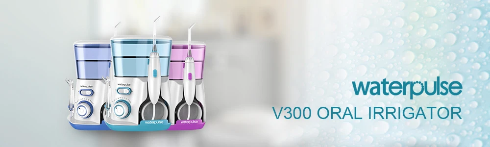 Водный Пульс V300 ирригатор для полости рта зубная нить с четырьмя струйными наконечниками 800 мл 10 давления ирригатор для гигиены полости рта водяная нить
