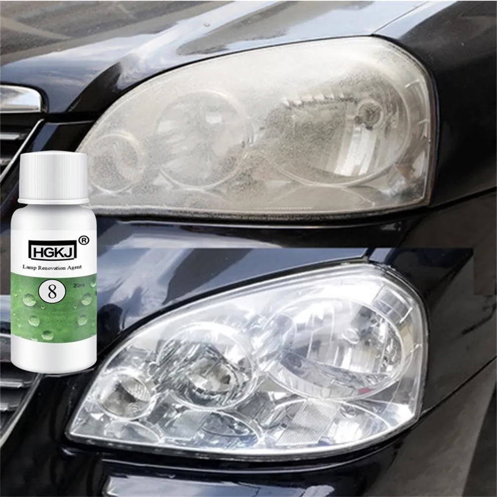 Освежающая жидкость, Hgkj-8, набор для восстановления автомобильных линз, осветляющая фара, Ремонтное жидкое покрытие, керамическое#0