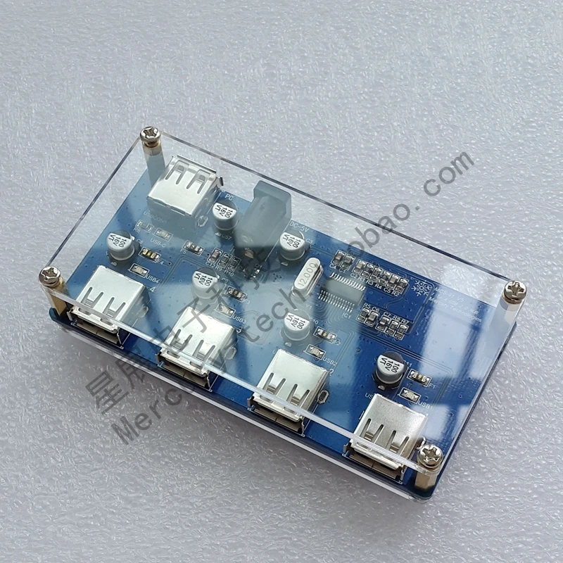 USBHUB разветвитель от одного до четырех с питанием USB 2,0 концентратор USB разветвитель от 1 до 4 USB 4-портовый концентратор