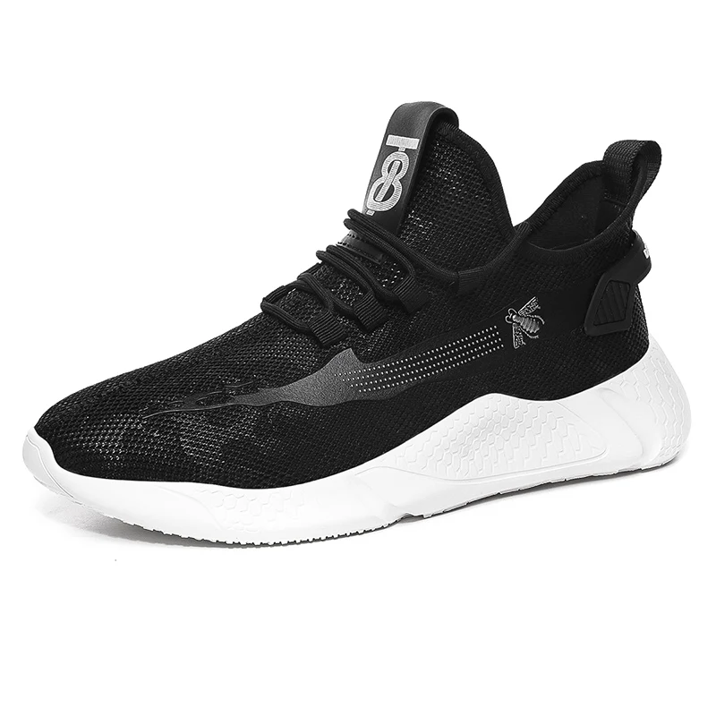 Off white/кроссовки для бега; мужские кроссовки; оригинальные роскошные кроссовки для бега; Мужская и женская повседневная обувь; лоферы - Цвет: Black and white