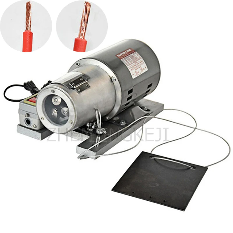 

Barrel Type Peeling Twisted Thread Machine Wire Stripping Tool Semi-Automatic Skin Wire Harness Processing Equipment 220V50/60Hz