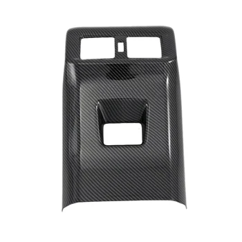 

Car Air Conditioning Vent Outlet Cover Trim Armrest Box All Inclusive Rear for Toyota Rav4 Rav 4 2019 2020 Carbon Fiber Style Ca