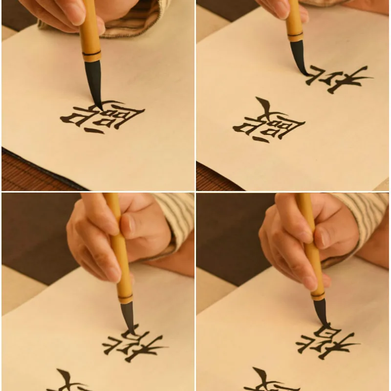 Calligraphy Brush Pen Chinese Lian Calligraphy Brush Caligrafia Student Aquarelle Painting Writing Pratice calligraphy brush