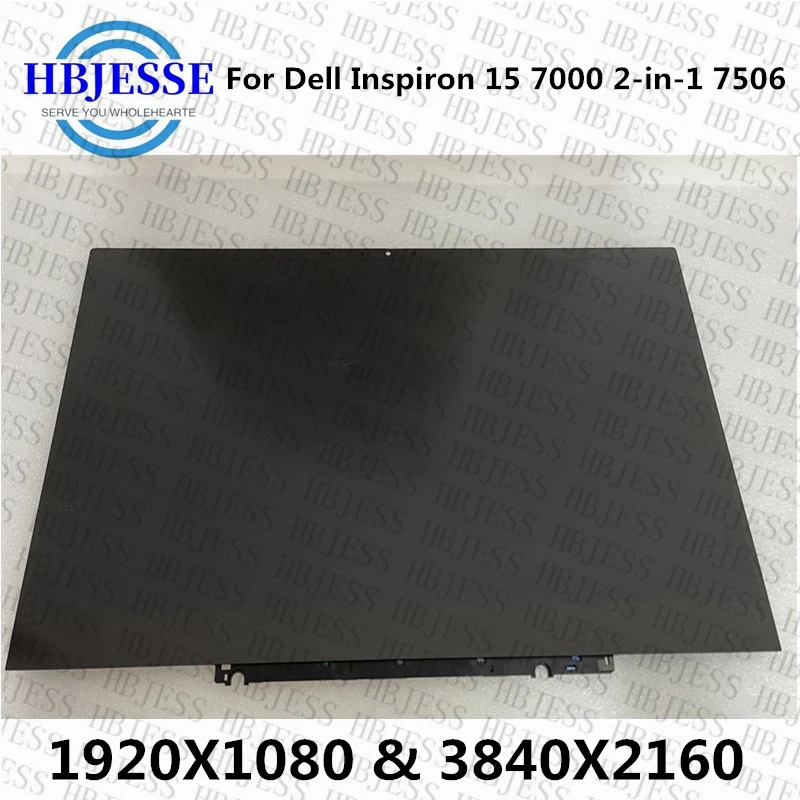 

15,6 ''FHD UHD сенсорный экран для Dell Inspiron 15 7000 2-в-1 7506 ЖК-дисплей сенсорный экран дигитайзер замена в сборе