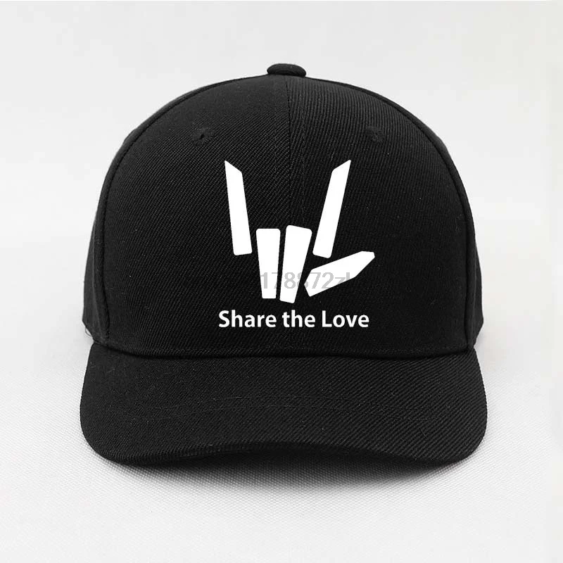 Share The Love бейсболка Мужская бейсболка s мужские повседневные однотонные шапки