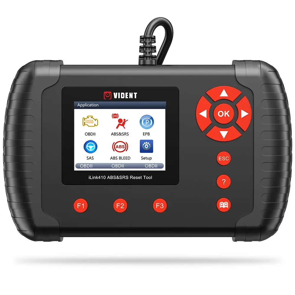 VIEDNT iLink410 ABS & SRS SAS инструмент сброса OBDII диагностический сканирующий