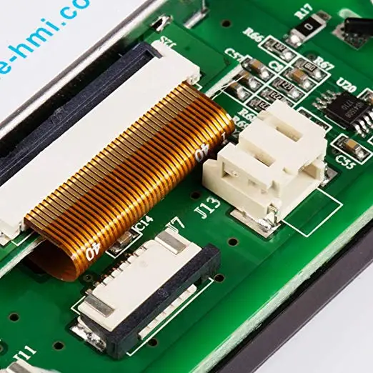 TFT lcd HMI Сенсорный экран 5,0 дюйма с контроллером и драйвером и RS232 UART интерфейс Поддержка любого MCU
