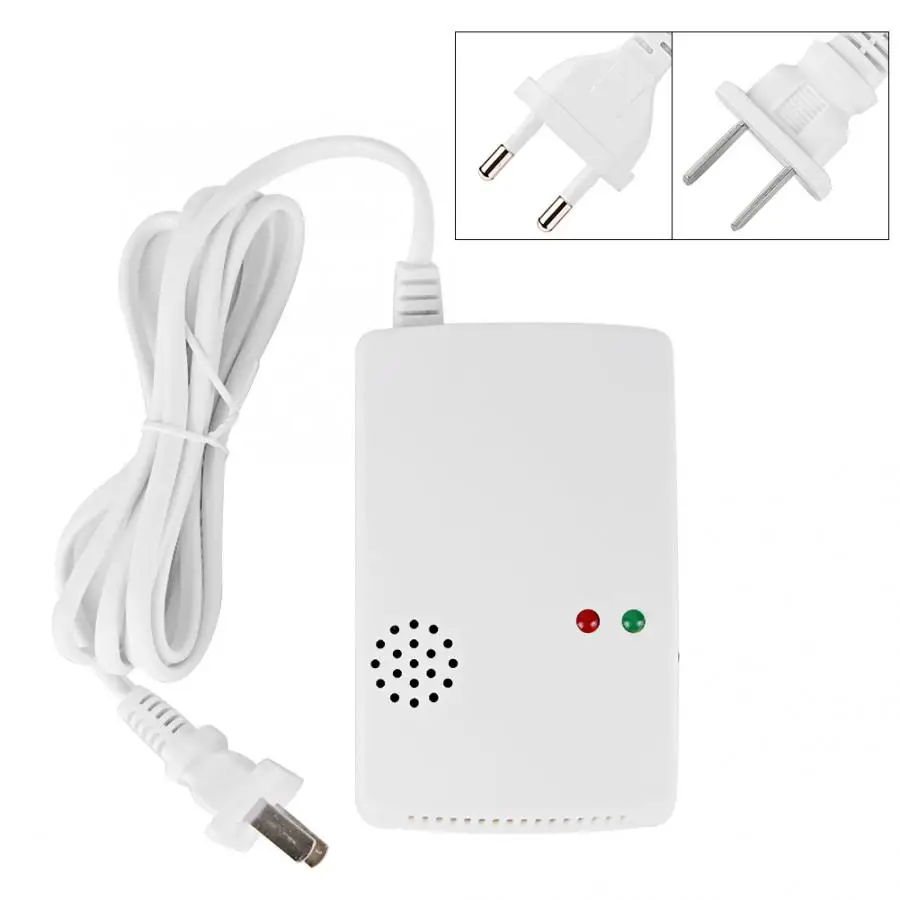 Gas Alarm Detector Propane Butane Sensor Wire Gas Leakage Detector home AP