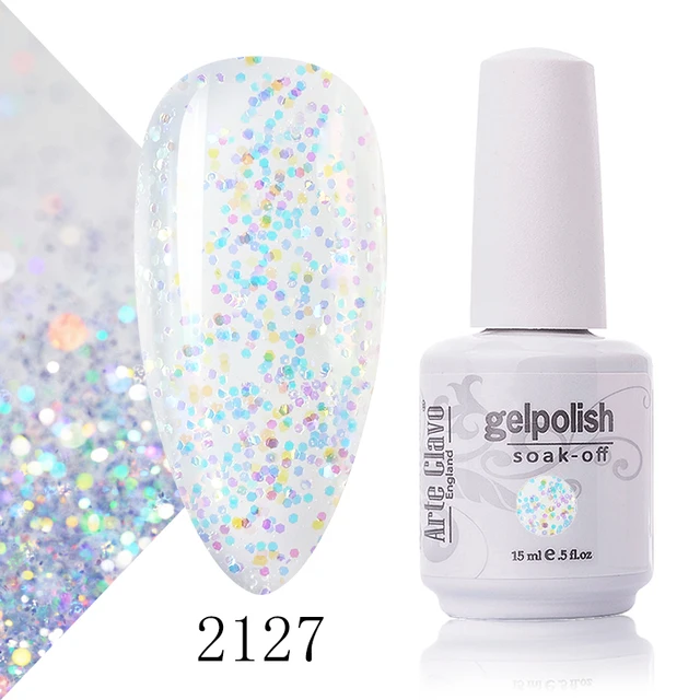 Arte Clavo 131 Colors Gel Polish Nail Gel Varnish Paint Semi Permanent Nails Art Gel Nail Polish For Manicure Top Coat Base Coat 2127