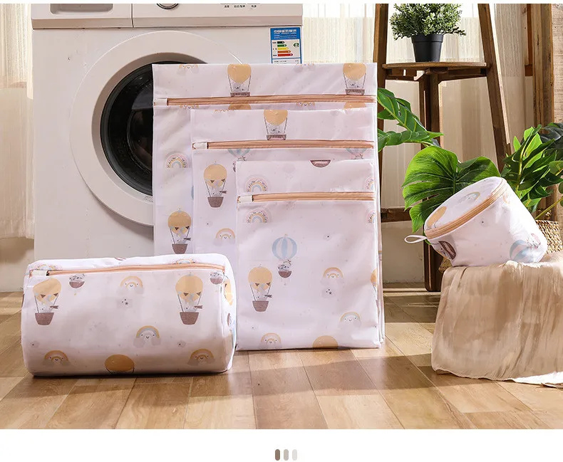 Laundry Washing Bag for Bra Underwear Mesh Polyester Dirty Laundry Basket Wash Bra Bags Storage Lingerie Machine Washing Net Bag