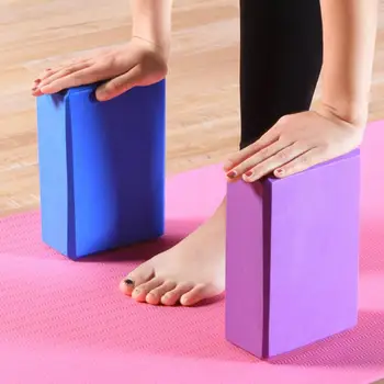 

EVA Yoga Block Colorful Foam Block Brick Exercise Fitness Tool Exercise Workout Stretching Aid Body Shaping Health Training