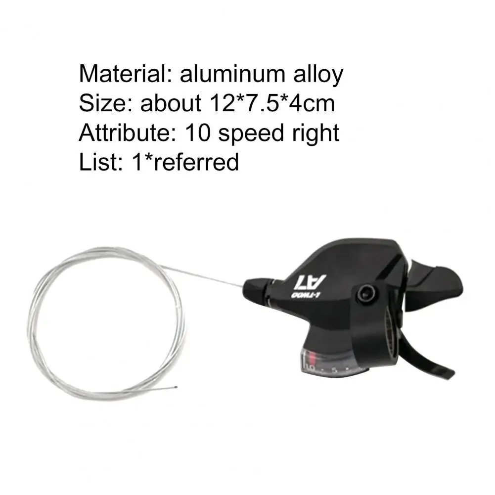 A7 10-speed Bicycle Right Trigger Shifter with Gear Display for Mountain Bike переключатель скорости шифтеры для велосипеда