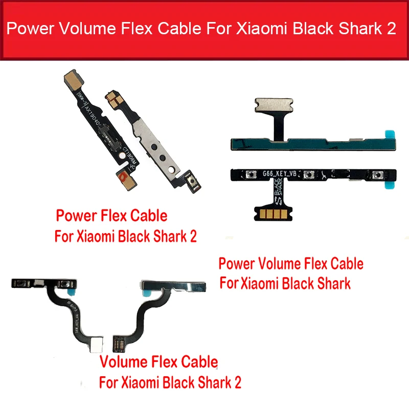 ON / OFF Power & Volume Flex Cable For Xiaomi Black Shark 2 Power Button & Volume Control Switch Side Keypad Flex Ribbon ON / OFF Power & Volume Flex Cable For Xiaomi Black Shark 2 Power Button & Volume Control Switch Side Keypad Flex Ribbon