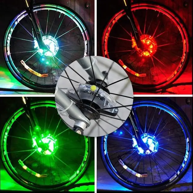 Bike Tire Lights Ture YQ8005 96LED 20er 24er Bicycle Cycling Wheel