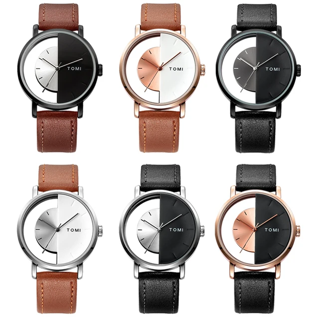 Creative Half Transparent Unisex Watch - Tommy 2