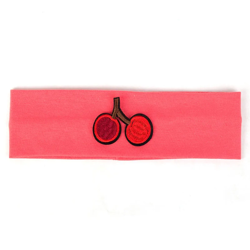Watermelon Red Geebro/Гладкие повязки на голову для новорожденных мальчиков и девочек, мягкие детские хлопковые стрейч-головной убор, повязка на голову, подарок для новорожденных - Цвет: Watermelon Red