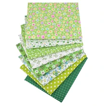  Chainho,Low Density,Thin Cotton Plain Fabric,Patchwork Clothes For DIY Sewing & Quilting,Table Mat,Blanket,Toys Material,25x25cm 