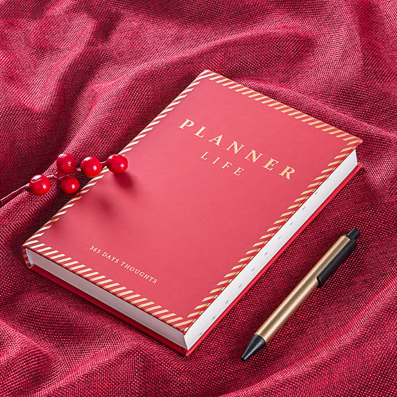 

Agenda 2020 Planner Organizer A5 Plan Diary Notebook and Journal Luxury Weekly Monthly Note Book 365 Travel Business Handbook