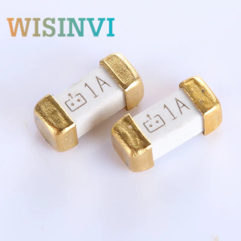 10 шт./лот Gold Foot 1808 2410 125V SMD Быстрый выдувной предохранитель 0.5A 0.75A 1A 2A 3A 4A 5A 6.3A 8A 10A 0451