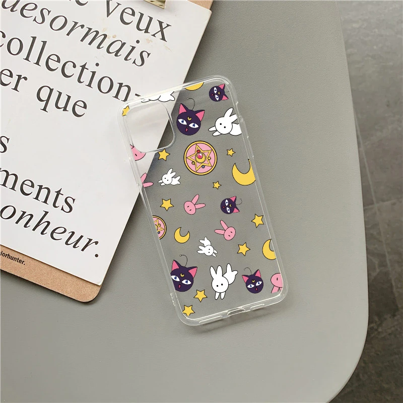 Cute Sailor Moon Phone Case For Samsung S20 Ultra S10 S8 S9 plus S10e a50 a30 a80 a70 a90 Note 8 9 10 plus Clear Soft Back Cover Cute Sailor Moon Phone Case For Samsung S20 Ultra S10 S8 S9 plus S10e a50 a30 a80 a70 a90 Note 8 9 10 plus Clear Soft Back Cover