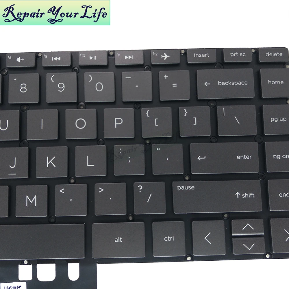 Teclado dos Eua para hp Pavilion 13-an0012la 13-an0092tu Inglês Layout Preto Backlight Hpm17k6 13-um 13-an0000 13-an1000 13-an0007la - Imagem 4