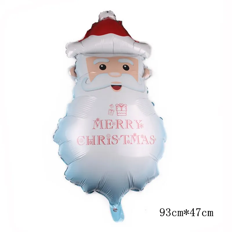 GOGO paity новый Санта-Клаус Рождество в форме оленя алюминиевый воздушный шар рождественские украшения воздушный шар Счастливого Рождества