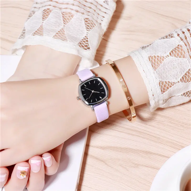 

Hot Selling Ladies' Watch Ultra-Thin Couple Watch between Gold Rose Gold Casual Quartz Watch High-End