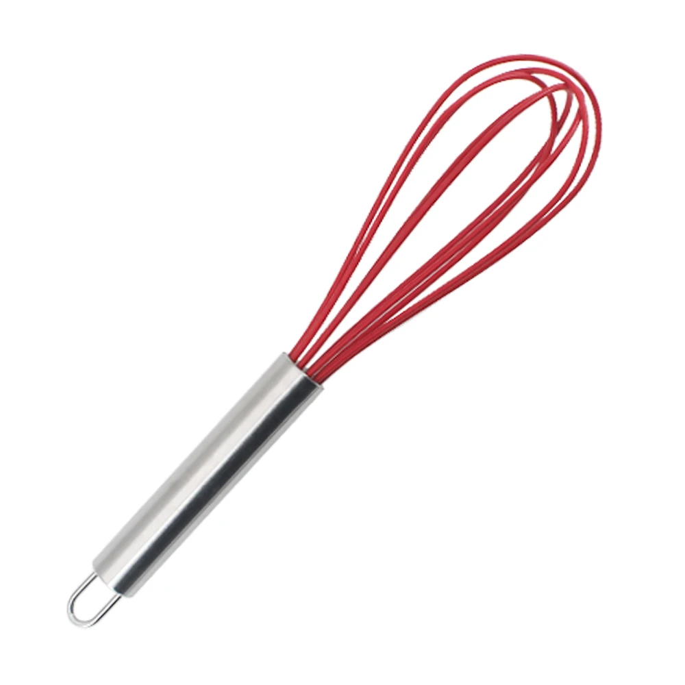 Whisk 1 шт. кухонная утварь инструменты силиконовая ложка лопатка яйцо венчик термостойкие силиконовые кухонные инструменты - Цвет: Whisk