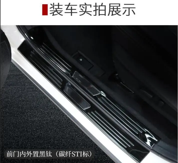Добро пожаловать педаль подходит только для Subaru XV модификации, FOR18 XV нержавеющая сталь Добро пожаловать педаль специальное украшение