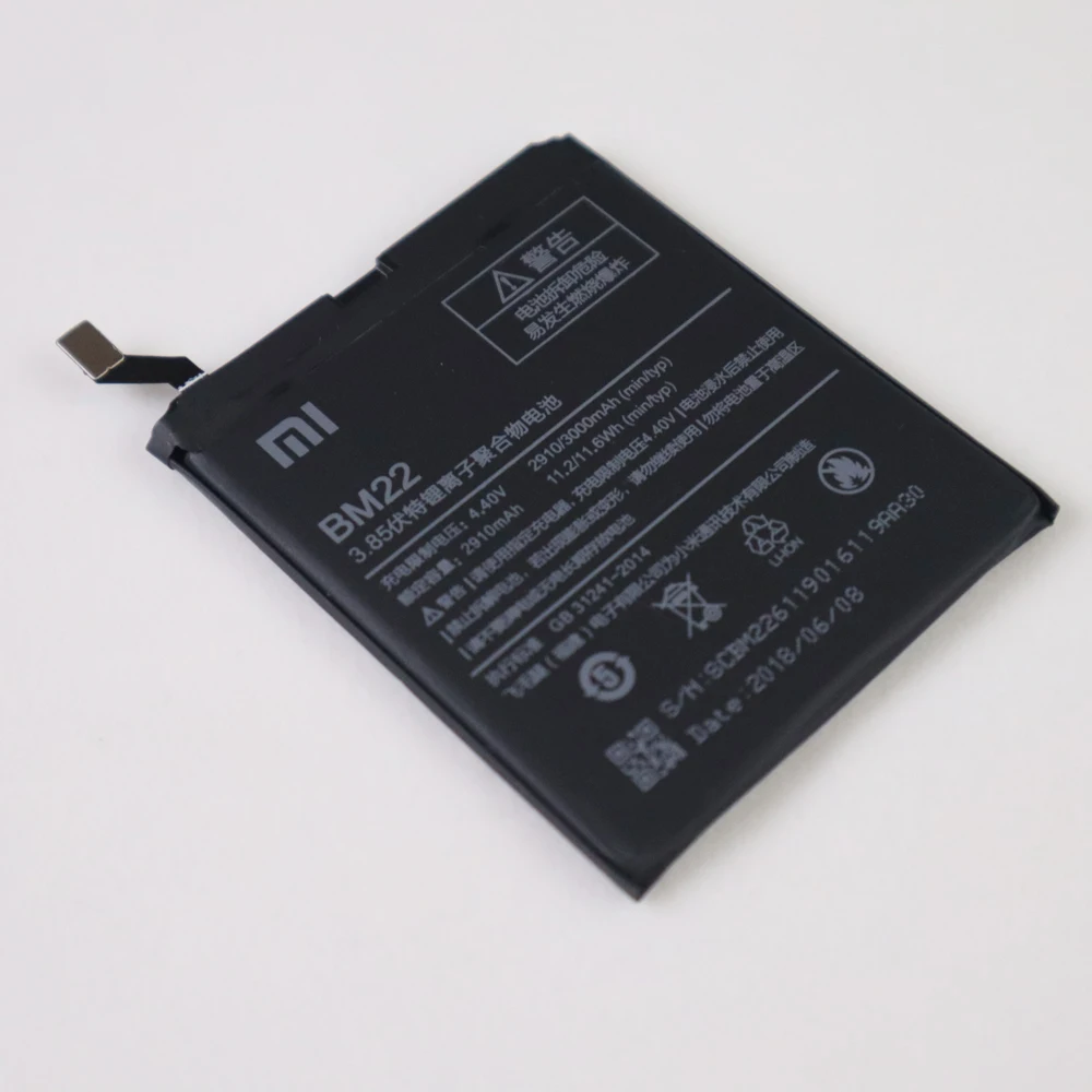 BM22 3000mAh аккумулятор для Xiaomi mi 5 mi 5 M5 высококачественный Сменный аккумулятор для телефона бесплатный инструмент