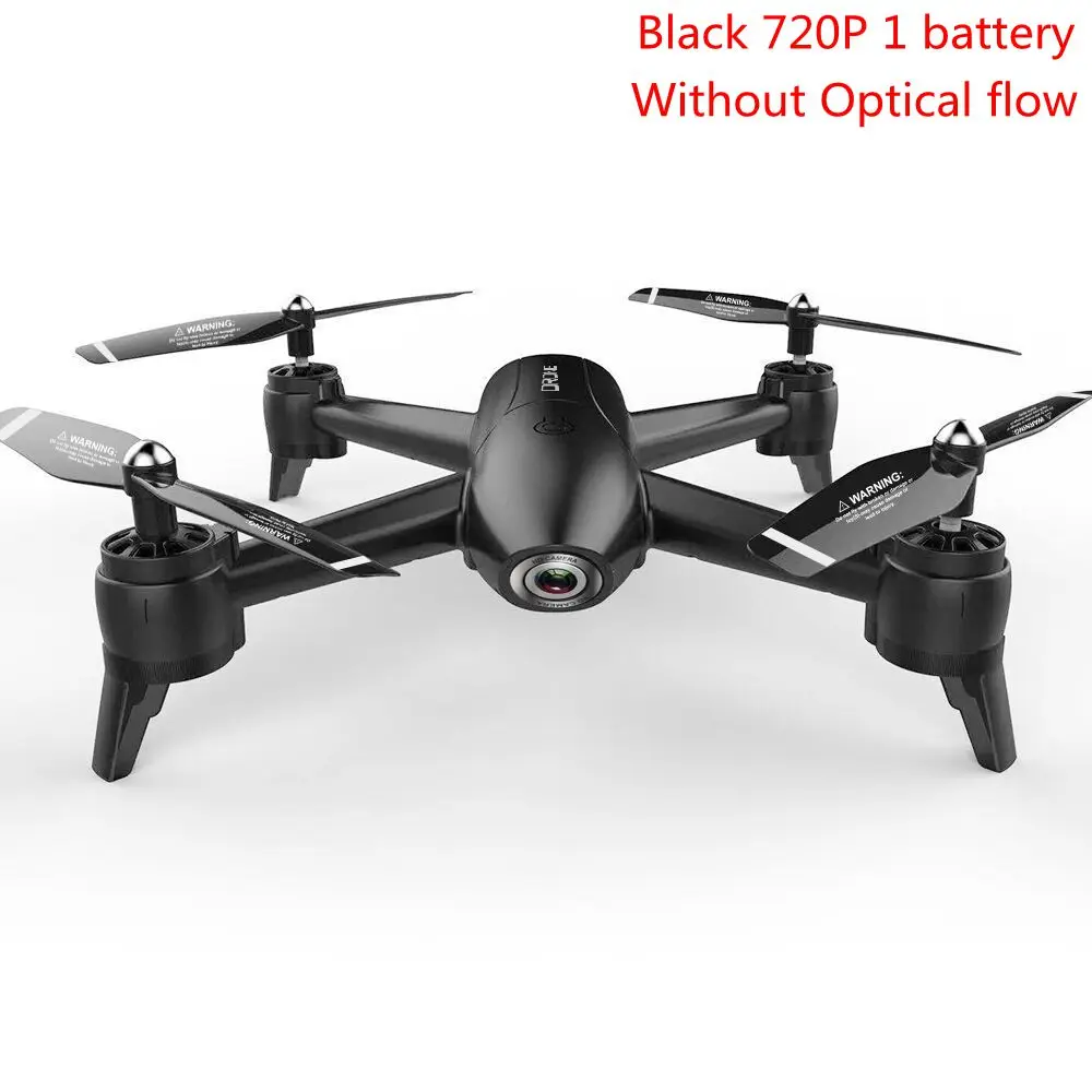 black 720P SG106 Радиоуправляемый Дрон оптический поток 1080P 720P 4K широкоугольный HD Двойная камера в реальном времени воздушная видео Радиоуправляемый квадрокоптер позиционирование самолета - Цвет: black 720P