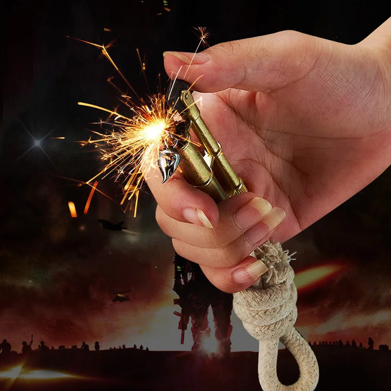 2019 металлическая зажигалка для кемпинга на открытом воздухе бархатная Зажигалка