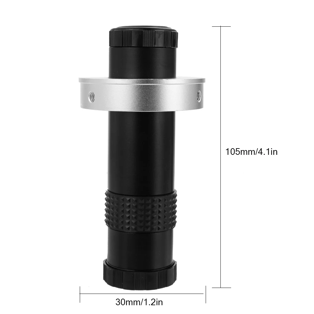 300X Регулируемый зум C-mount объектив для высокой четкости мультимедийный интерфейс USB промышленность видео объектив камеры микроскопа аксессуары