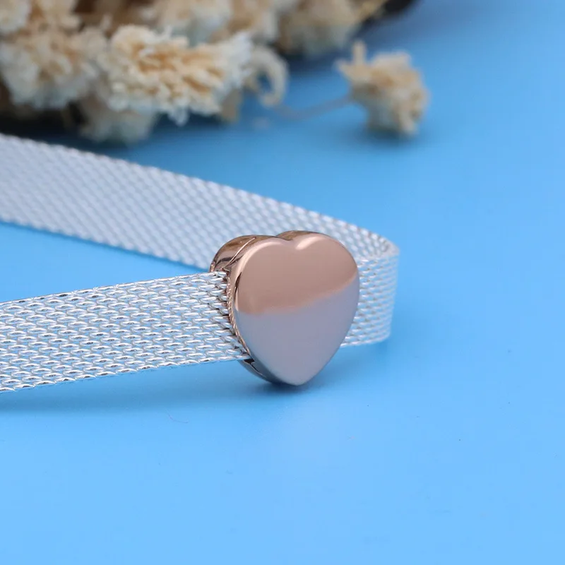 Heart Clip Бусина из серебра 925 пробы амулеты эмаль рефлексион ослепительно синий капелька клип Шарм Fit Pandora браслет reflexions для женщин Diy ювелирные изделия - Цвет: Heart Clip