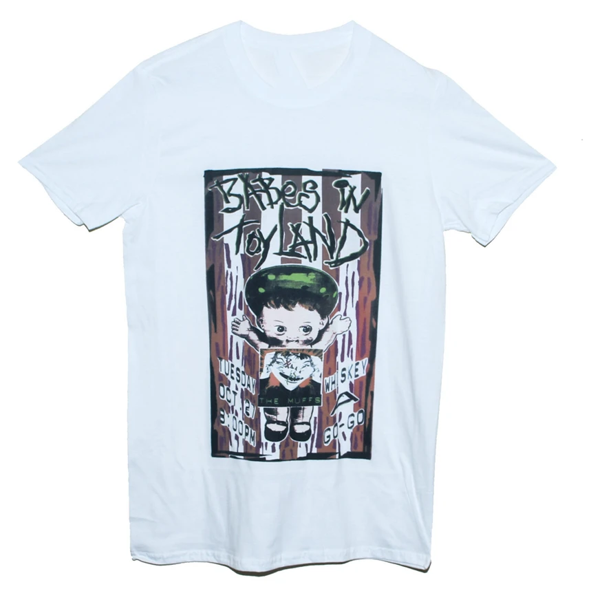 Babes In Toyland T Shirt Grunge Metal Punk Rock Hole L7 Slits Band Graphic Tee High Quality Casual Printing | Мужская одежда