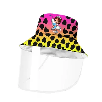 

Cartoon Dalmatian Nurse Pattern Bucket Hats for Women Men Fishing Hat Sun Summer Sunscreen Fisherman Panama Reversible Hip Hop