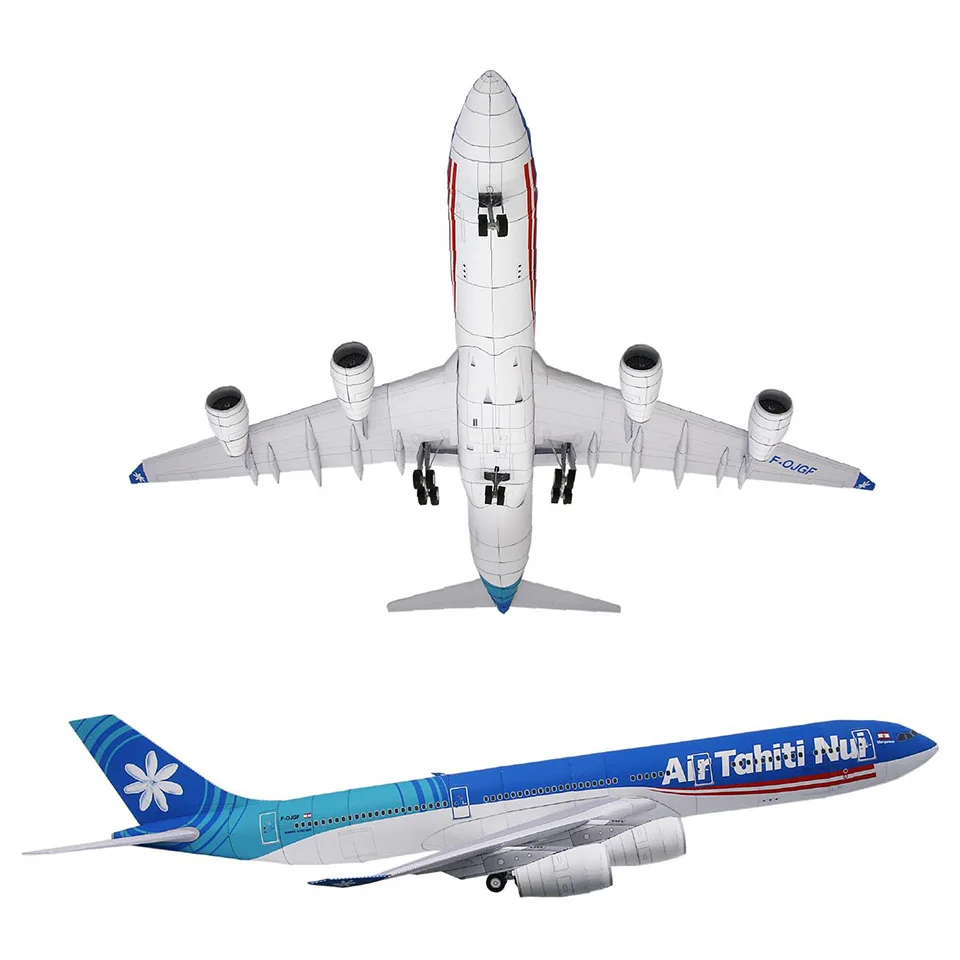 1/200 Air Tahiti Nui Airbus A340-300 flugzeug modell 