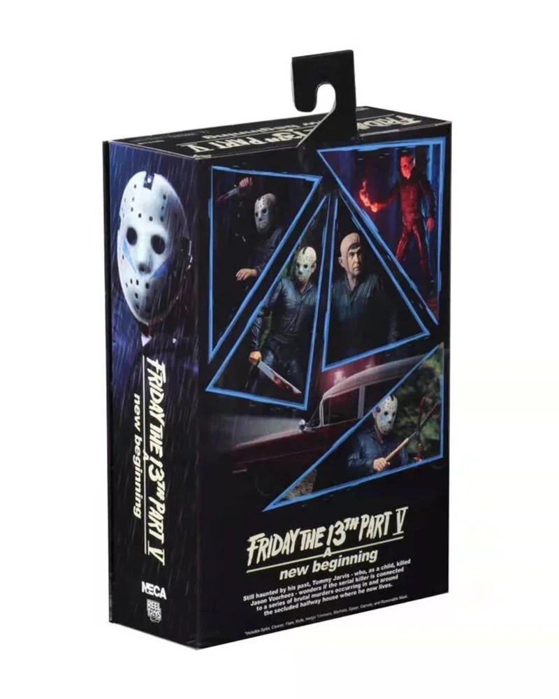 NECA Friday 13th Jason Ultimate Part 5 Roy Burns фигурка Коллекционная модель игрушки куклы подарок