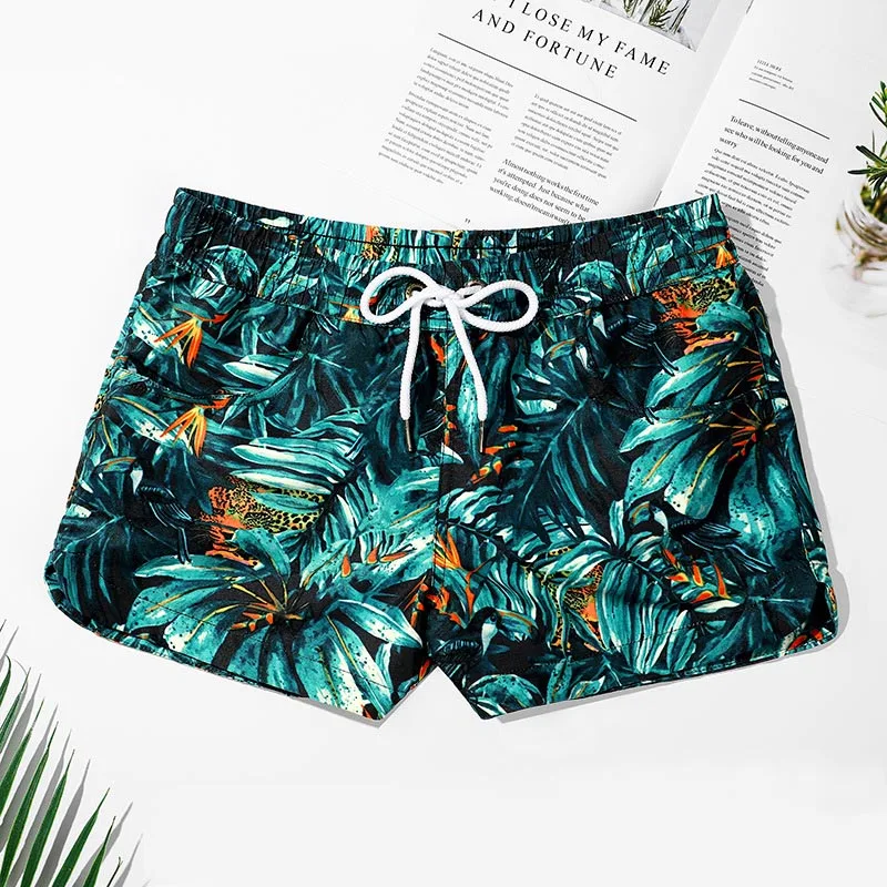 Горячие мужские s Siwmwear мужские s пляжные шорты купальные плавки Плавки пляжная одежда бикини костюм летние мужские шорты для плавания купальный костюм - Цвет: Зеленый