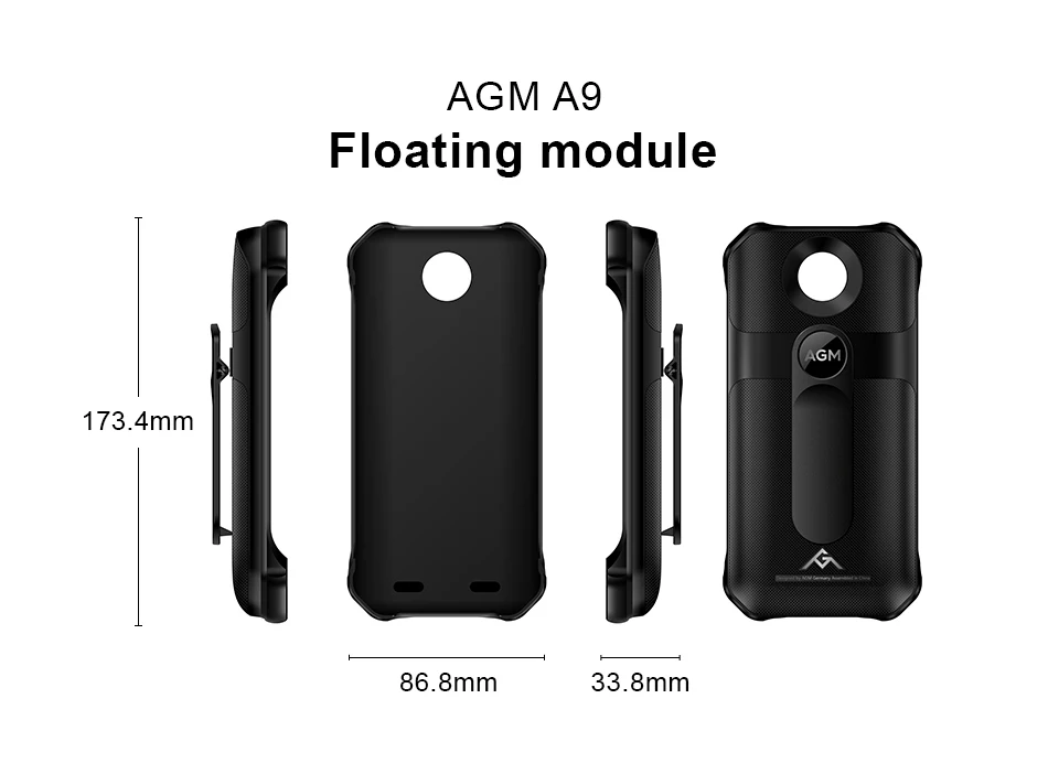AGM A9 Floating Module IP68 Waterproof NEW Swimming Outdoor Sports Rugged Mobile Phone Floating Module Hard Protect for A9