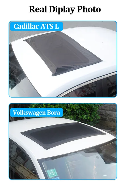 Magnetische Auto Schiebedach Sonnenschutz Mesh Abdeckung Sonne Dach Fenster  Sonnenschirm UV Schutz Anti Moskito Insekt Dachfenster Rollo Shading Net