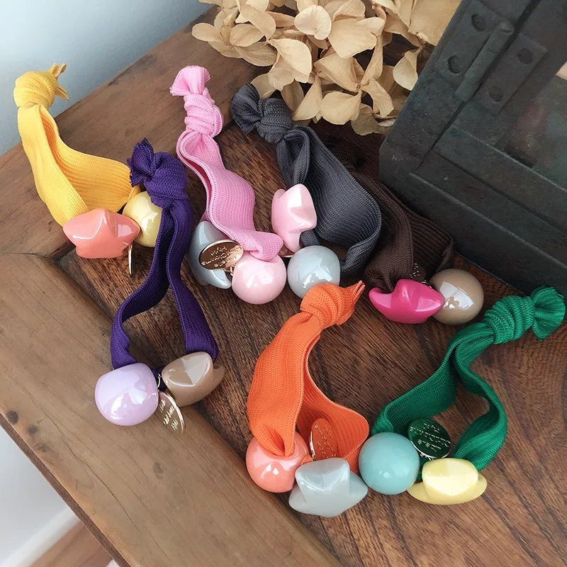 

South Korea Maylee New Style Candy-Colored Knot Hairband Cute Children Five-pointed Star Hairband Ultra-stretch Headband