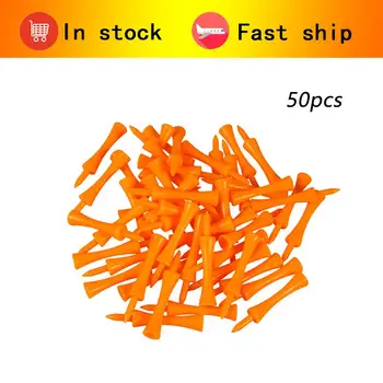 

50pcs Castle Golf Tees Conveniet Useful Portable 70mm Golf Tee for Adults