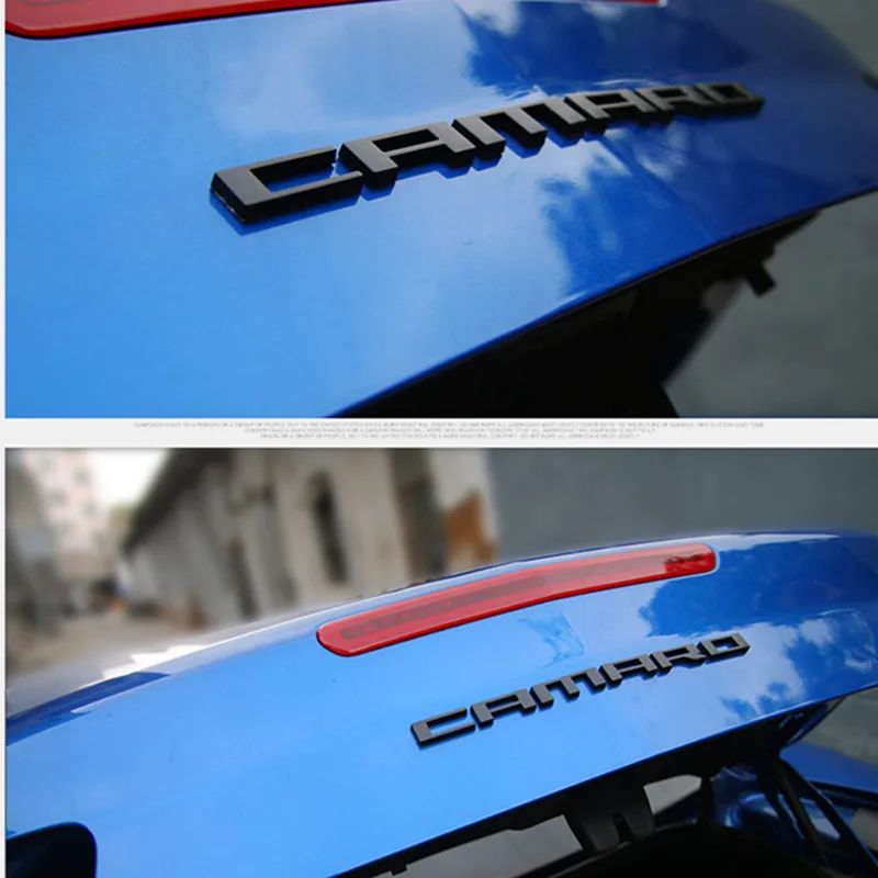 Боковые зеркала автомобиля крыло автомобиля эмблема CAMARO буквы знак тела Стикеры авто дверь задняя наклейка на багажник для Chevrolet Chevy CAMARO SS ZL1 Z28