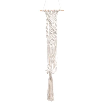 

Flowerpot Net Bag Green Plant Hanging Basket Hanger Cotton Rope Hand-Woven Sling Net String Bag Flower Pot Holder Wall Decoratio