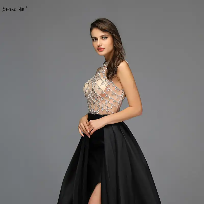 black diamond prom dress